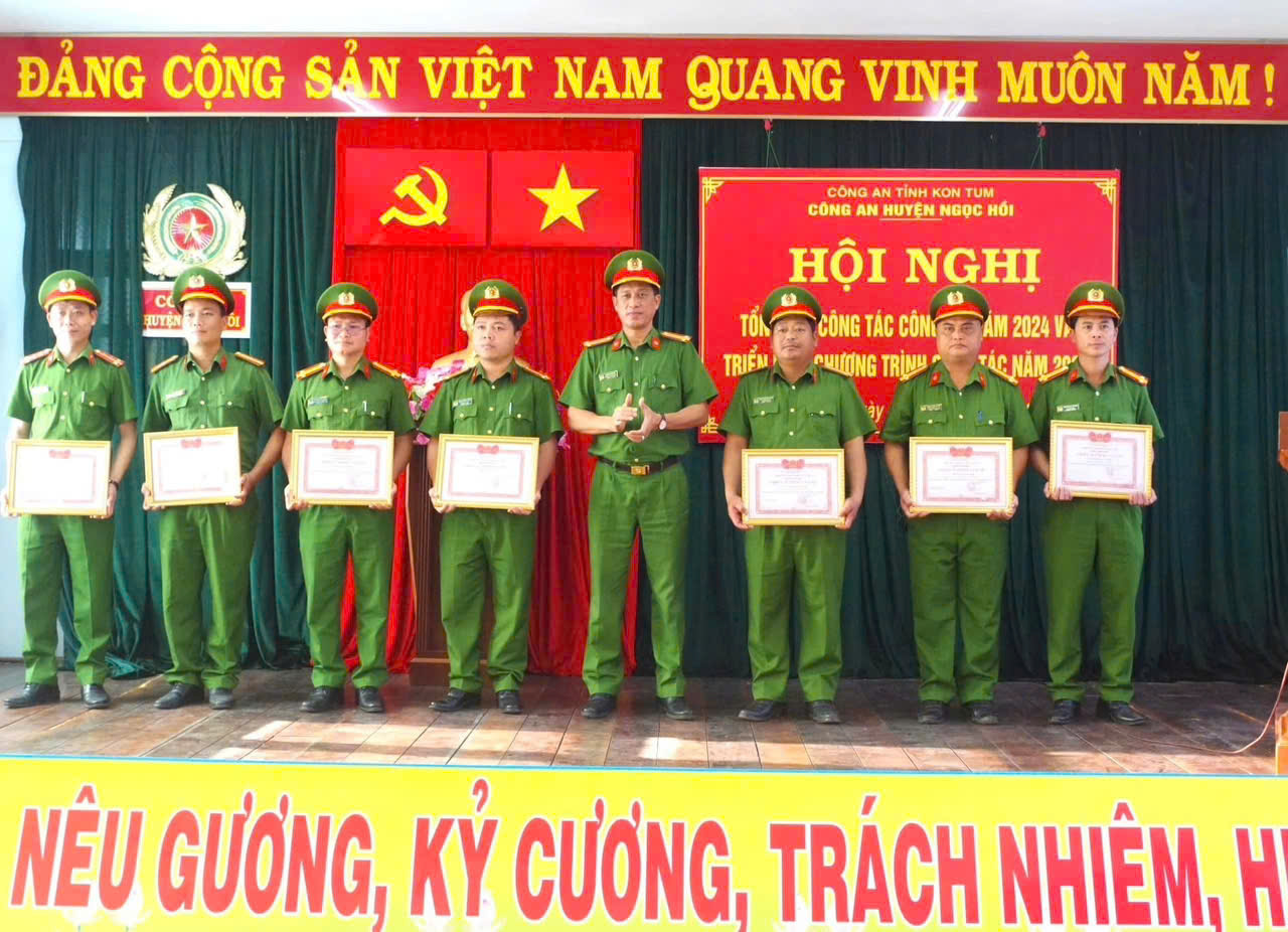 Công an huyện Ngọc Hồi tổng kết công tác năm 2024