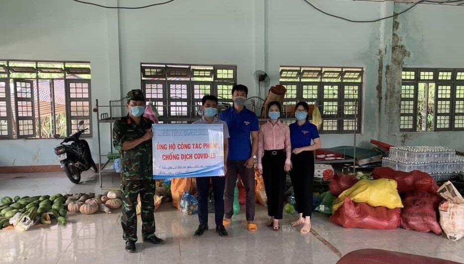 Đoàn viên, thanh niên huyện Ngọc Hồi chung tay hỗ trợ phòng, chống dịch Covid-19