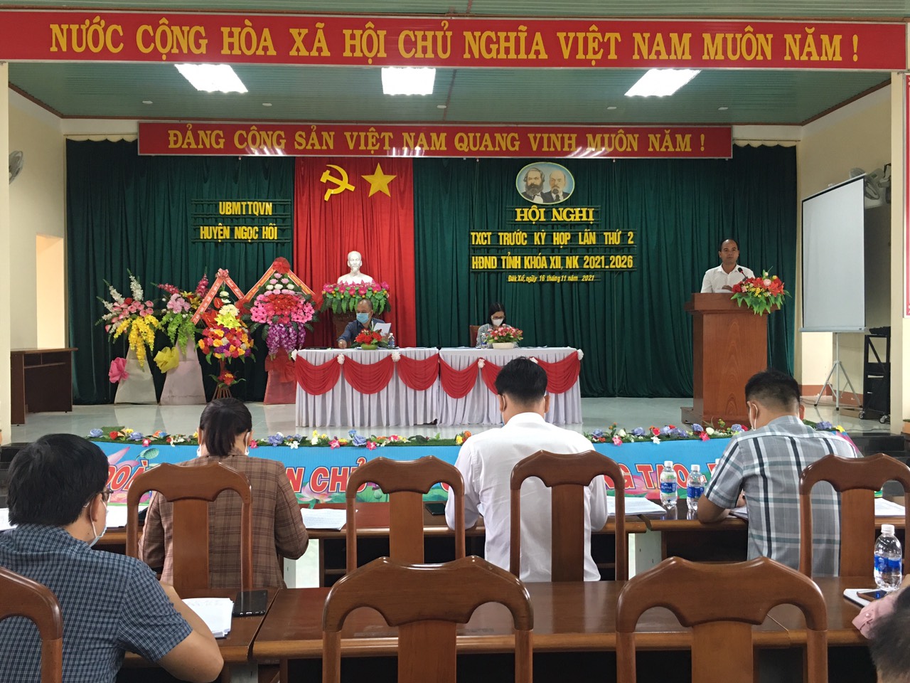 Tổ đại biểu HĐND tỉnh tiếp xúc cử tri trước Kỳ họp thứ 2 tại huyện Ngọc Hồi