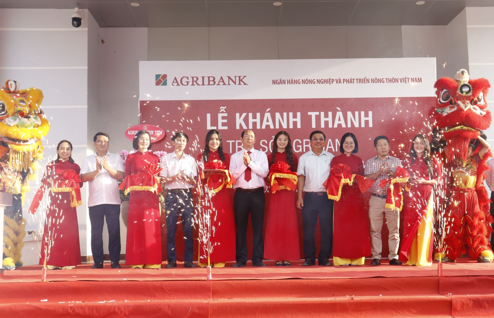 Agribank Chi nhánh Ngọc Hồi Kon Tum khánh thành trụ sở mới
