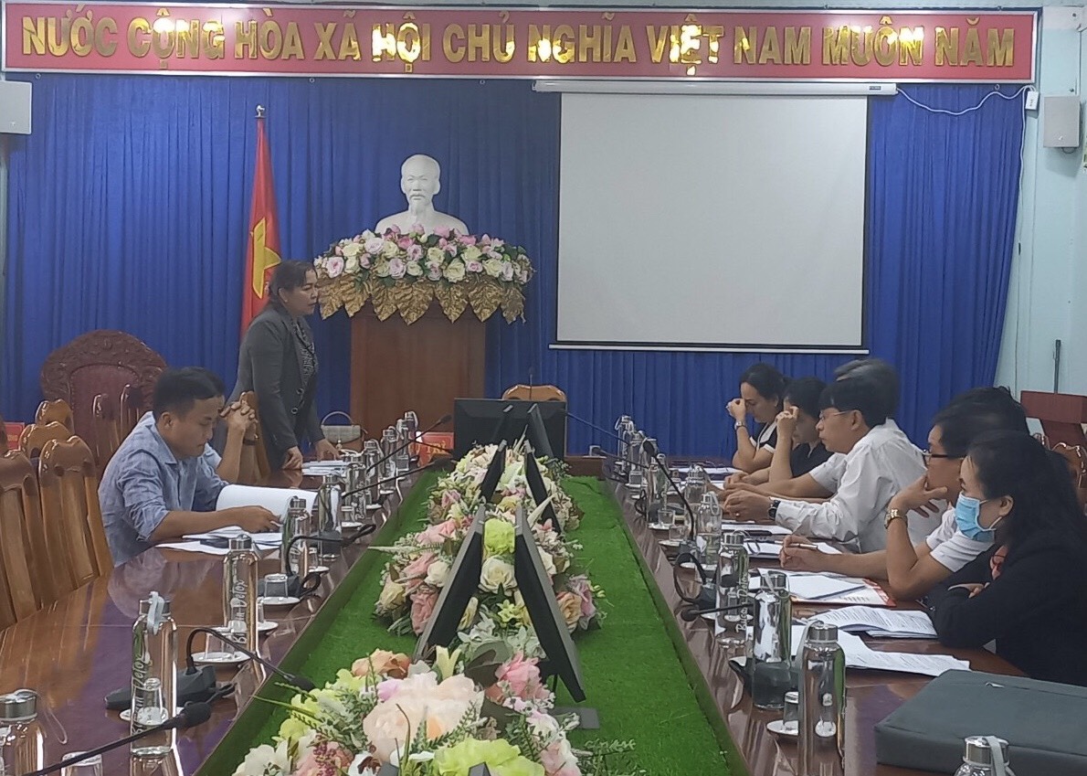 Họp liên tịch chuẩn bị cho kỳ họp thứ 5, HĐND huyện khoá VII, nhiệm kỳ 2021-2026