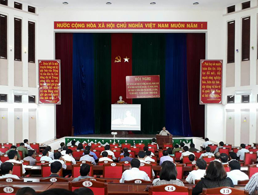 Hội nghị học tập và làm theo tư tưởng, đạo đức, phong cách Hồ Chí Minh chuyên đề năm 2017
