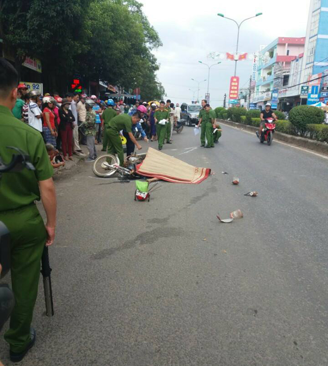 Tai nạn giao thông nghiêm trọng tại thị trấn Plei Kần