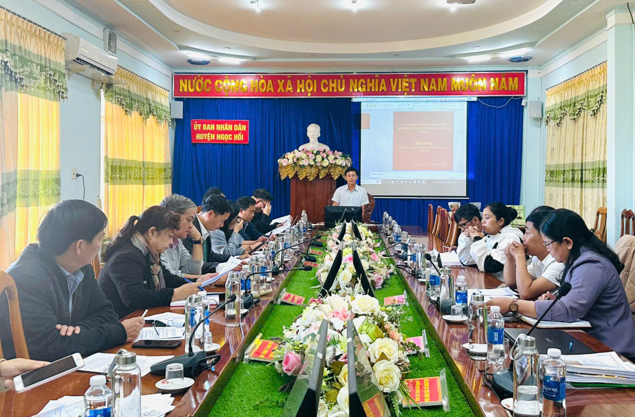 Huyện Ngọc  Hồi  đánh giá, phân hạng 06 sản phẩm OCOP năm 2024