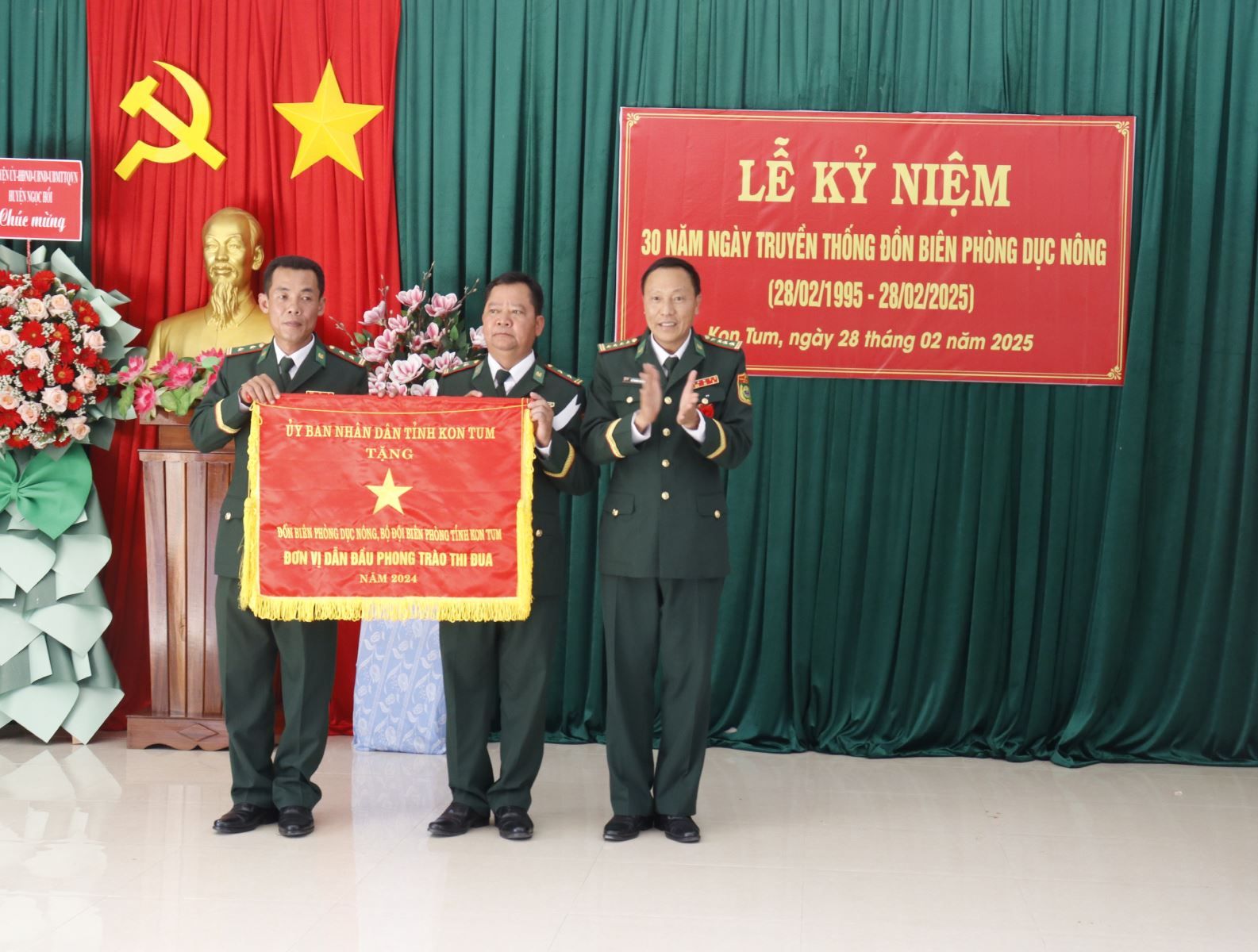 Đồn Biên phòng Dục Nông kỷ niệm 30 năm ngày thành lập