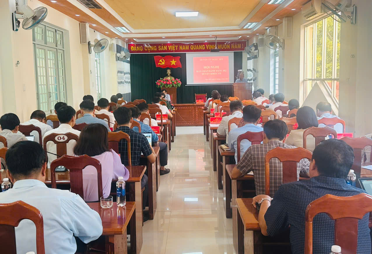 Hội nghị lần thứ 20 Ban Chấp hành Đảng bộ huyện khóa VII