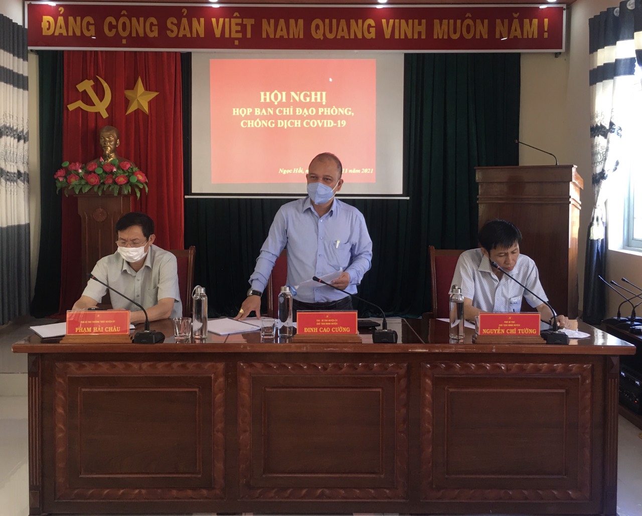 Hội nghị Ban Chỉ đạo phòng, chống dịch COVID-19