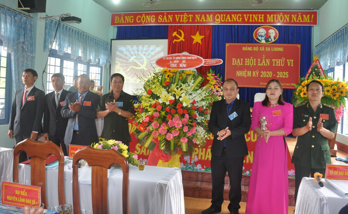 Đại hội Đảng bộ xã Sa Loong lần thứ VI, nhiệm kỳ 2020 – 2025
