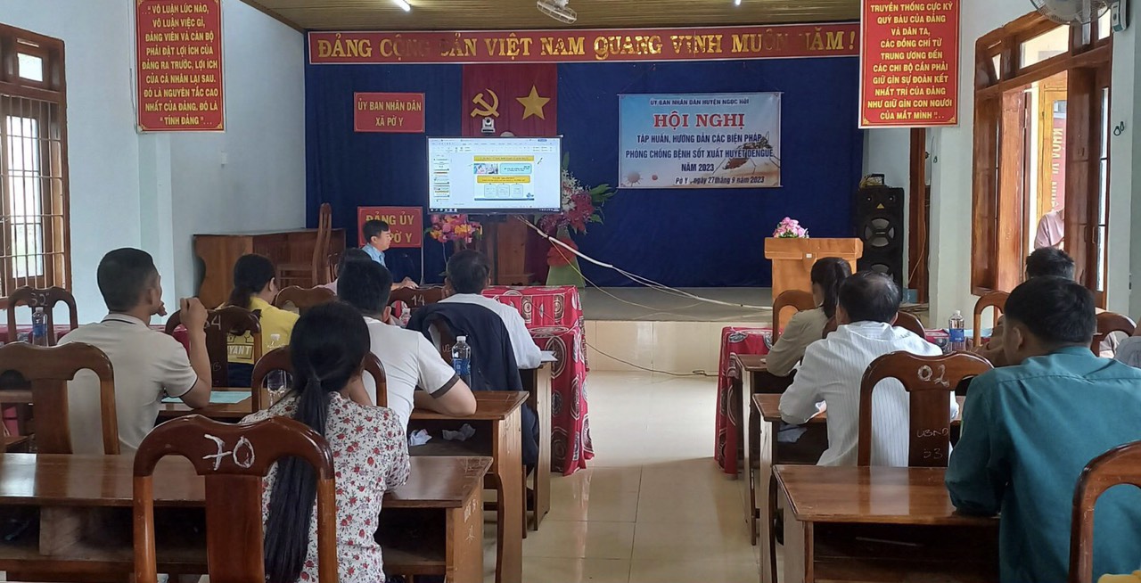 Tập huấn công tác phòng chống dịch sốt xuất huyện Denguen