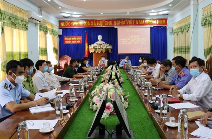 Tỉnh ủy giao ban công tác nội chính và phòng, chống tham nhũng, tiêu cực quý I năm 2022