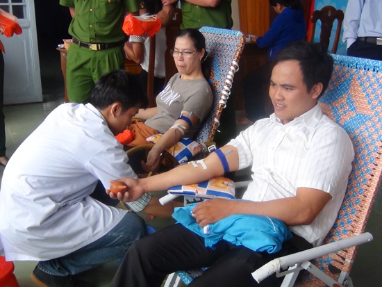 Người đoàn viên nhiều lần hiến máu tình nguyện